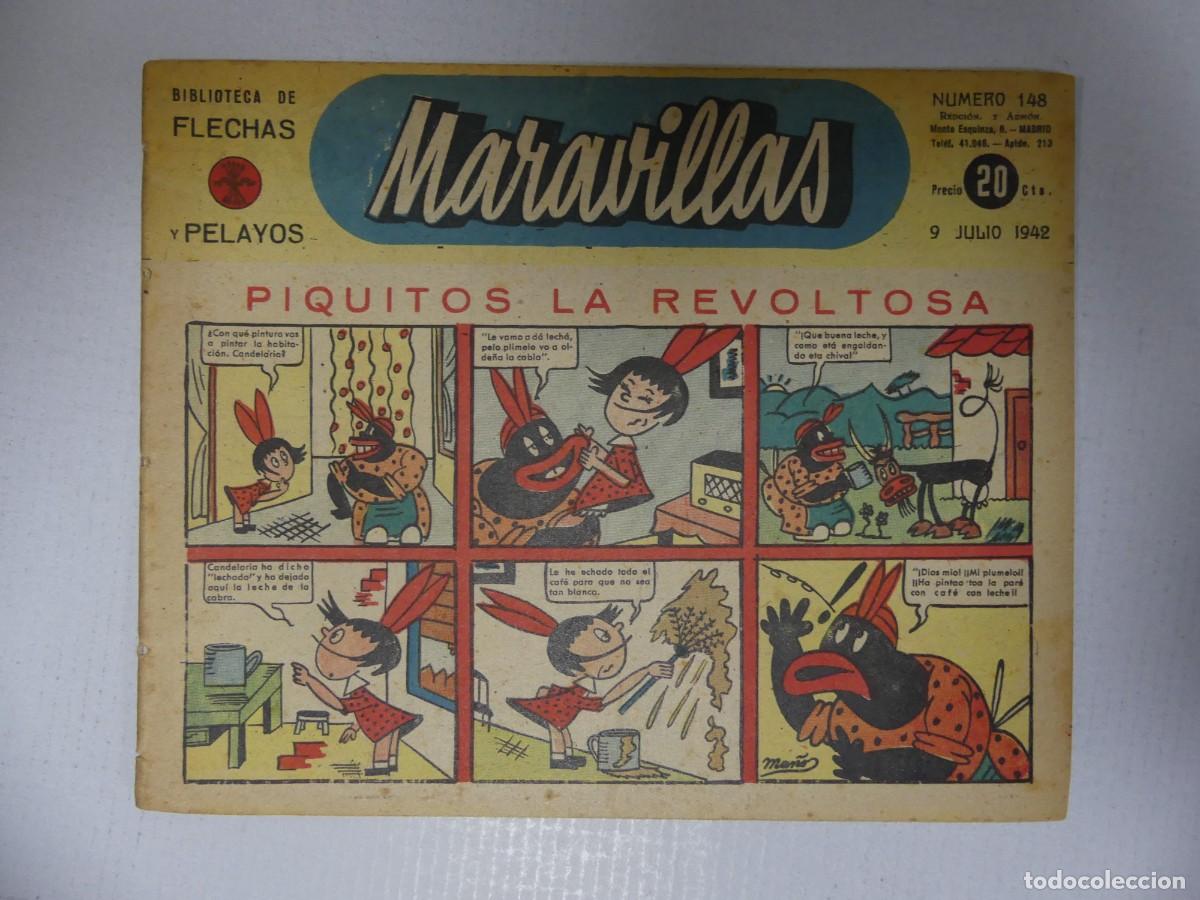 Comics : MARAVILLAS &ndash; BIBLIOTECA DE FLECHAS Y PELAYOS NUMERO 148