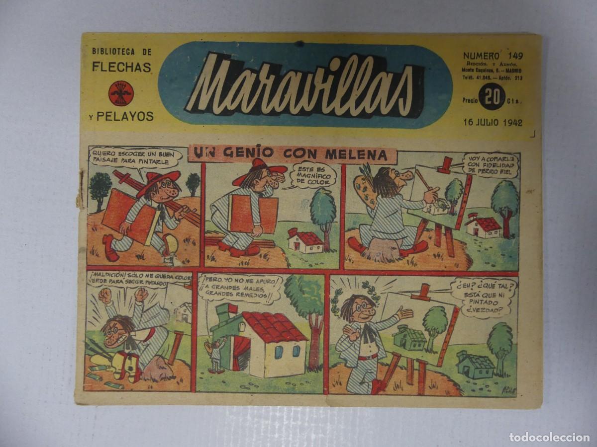 Comics : MARAVILLAS &ndash; BIBLIOTECA DE FLECHAS Y PELAYOS NUMERO 149