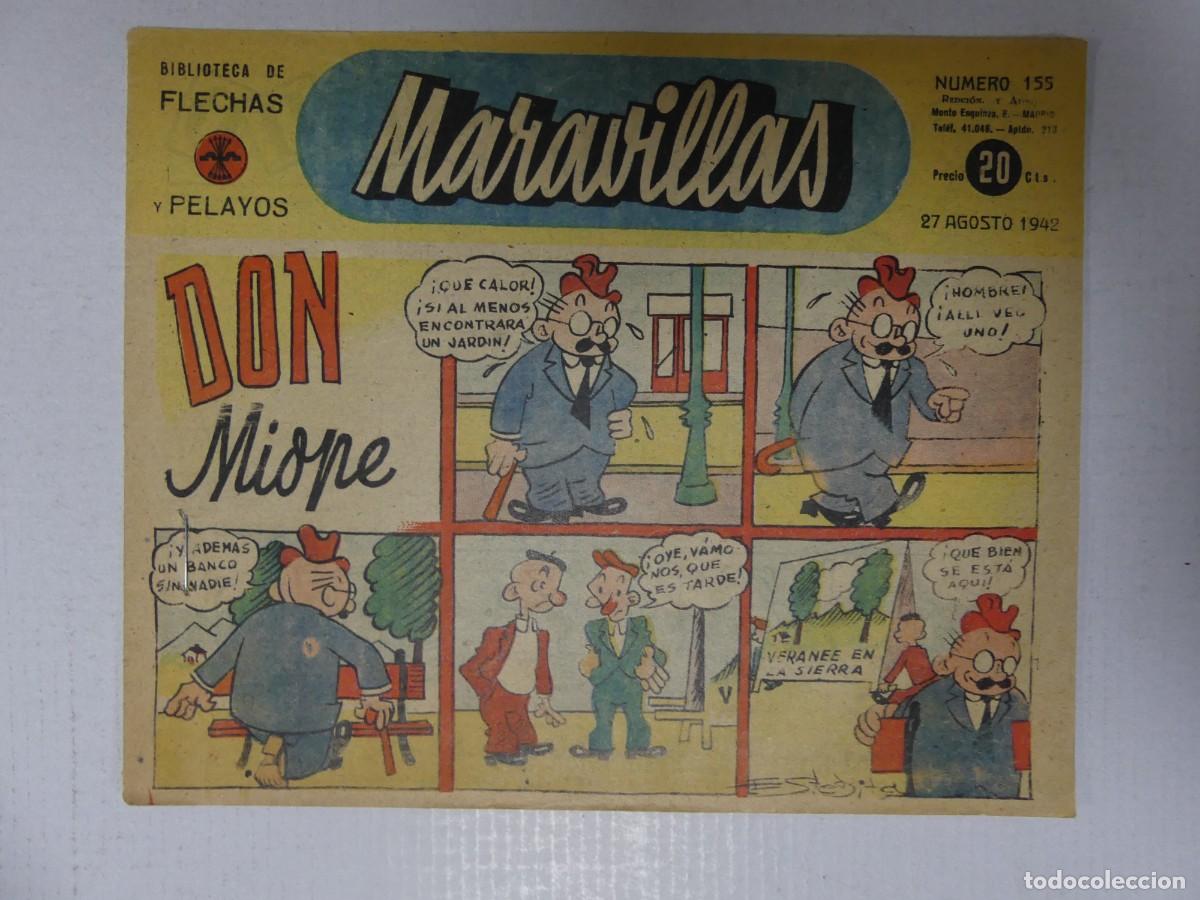 Comics: MARAVILLAS &ndash; BIBLIOTECA DE FLECHAS Y PELAYOS NUMERO 155