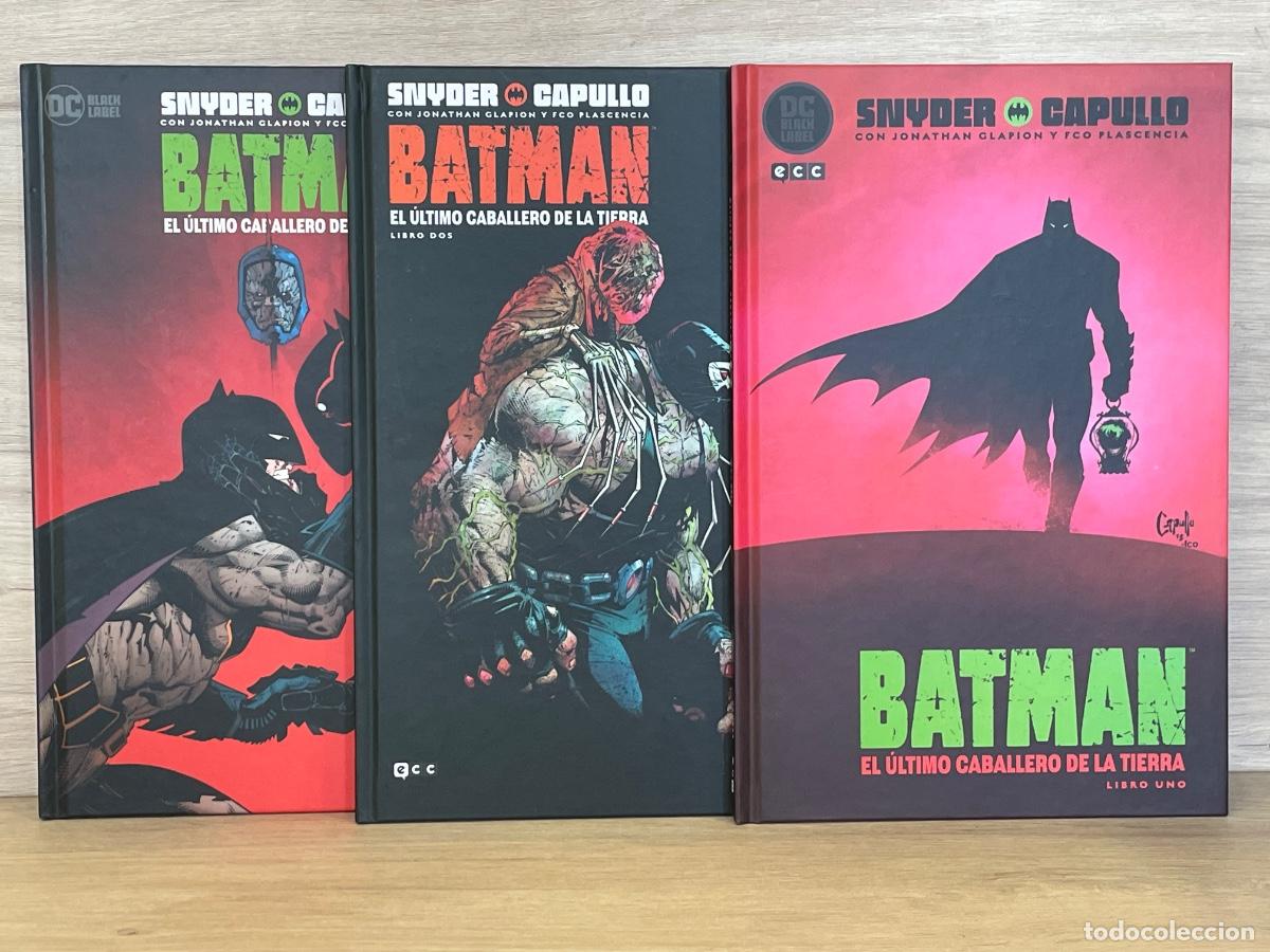 C&oacute;mics: Batman: El &uacute;ltimo caballero de la Tierra / Completa 3 vol&uacute;menes / Scott Snyder, Greg Capullo