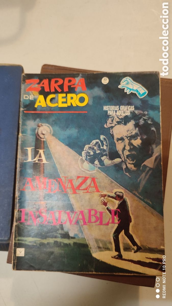 C&oacute;mics: ZARPA DE ACERO COMIC DE EDICIONES VERTICE