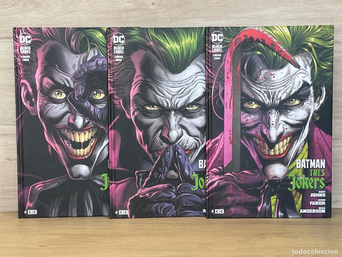 C&oacute;mics: Batman: Tres Jokers / Completo 3 vol&uacute;menes / Geoff Johns, Jason Fabok