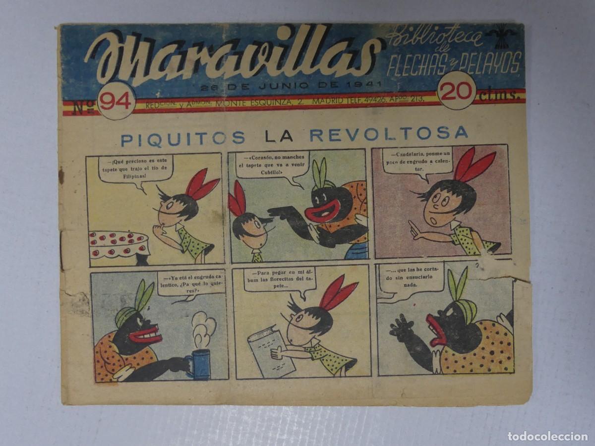 Comics: MARAVILLAS &ndash; BIBLIOTECA DE FLECHAS Y PELAYOS NUMERO 94