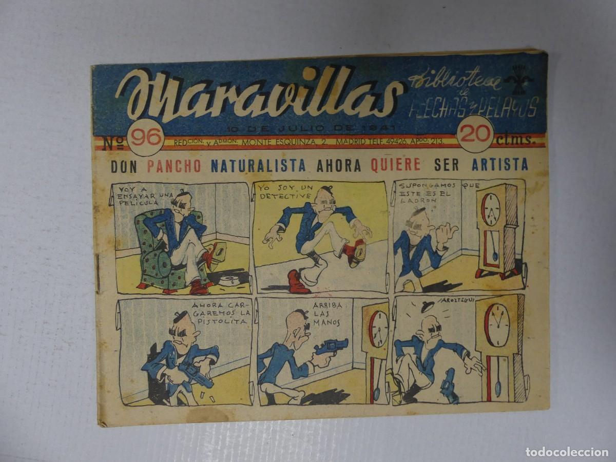 Comics: MARAVILLAS &ndash; BIBLIOTECA DE FLECHAS Y PELAYOS NUMERO 96