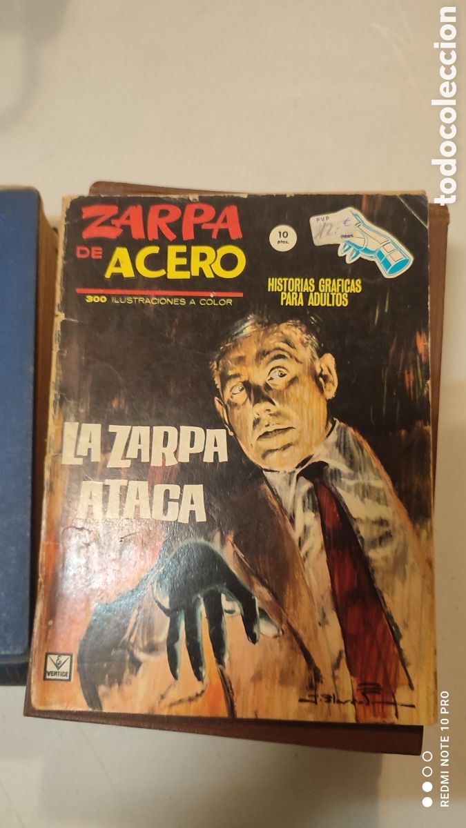C&oacute;mics: ZARPA DE ACERO COMIC DE EDICIONES VERTICE