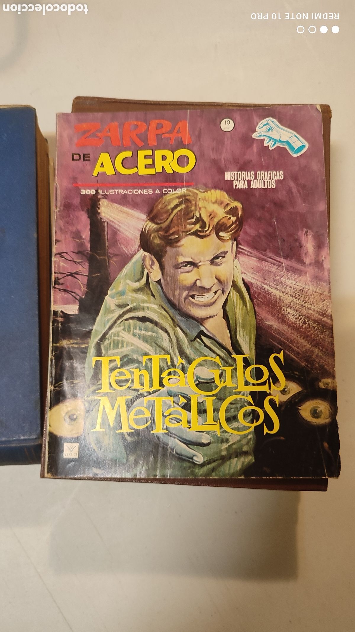 C&oacute;mics: ZARPA DE ACERO COMIC DE EDICIONES VERTICE
