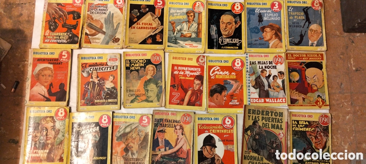 C&oacute;mics: Lote 21 BIBLIOTECA ORO A&Ntilde;OS 50
