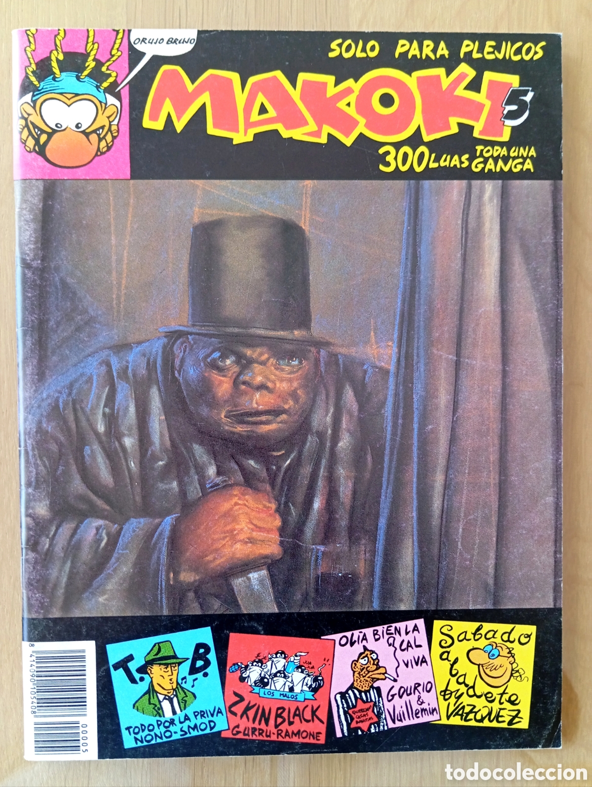 C&oacute;mics: MAKOKI N&Uacute;MERO 5 1990 EN BUEN ESTADO