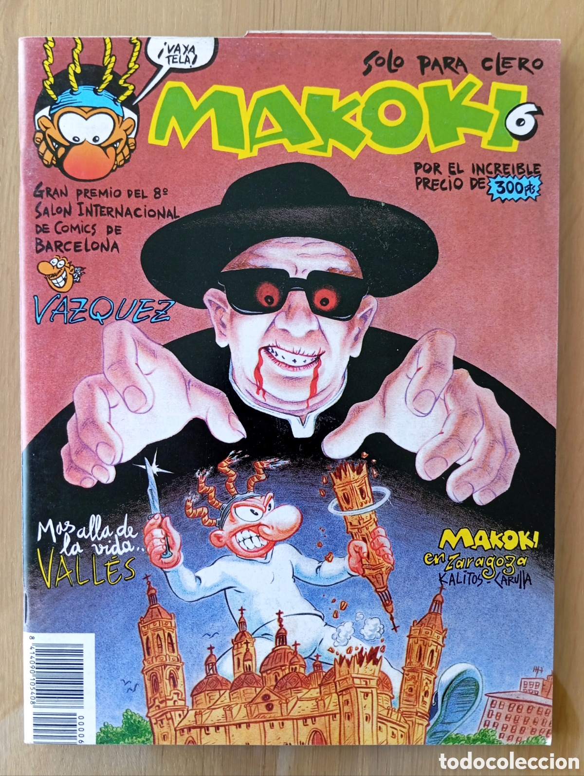 C&oacute;mics: MAKOKI N&Uacute;MERO 6 1990 EN MUY BUEN ESTADO V&Aacute;ZQUEZ