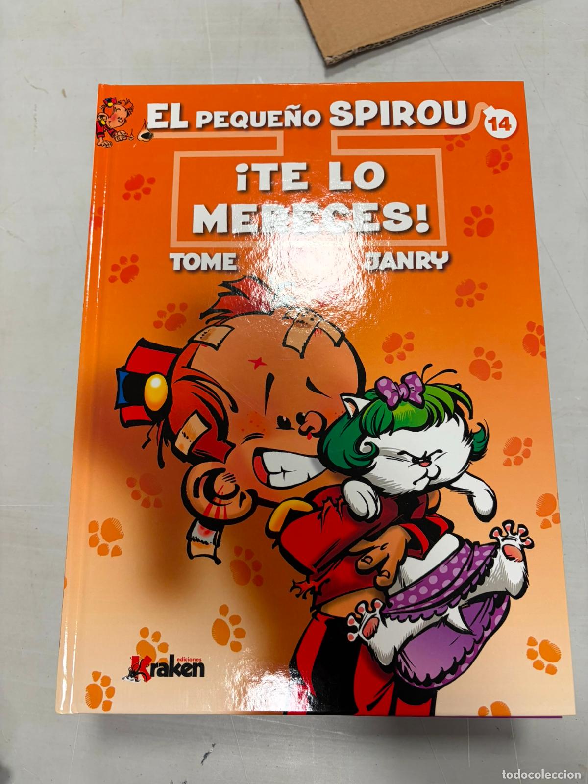C&oacute;mics: EL PEQUE&Ntilde;O SPIROU N&ordm; 14 - &iexcl;TE LO MERECES! - TOME & JANRY - KRAKEN - TAPA DURA