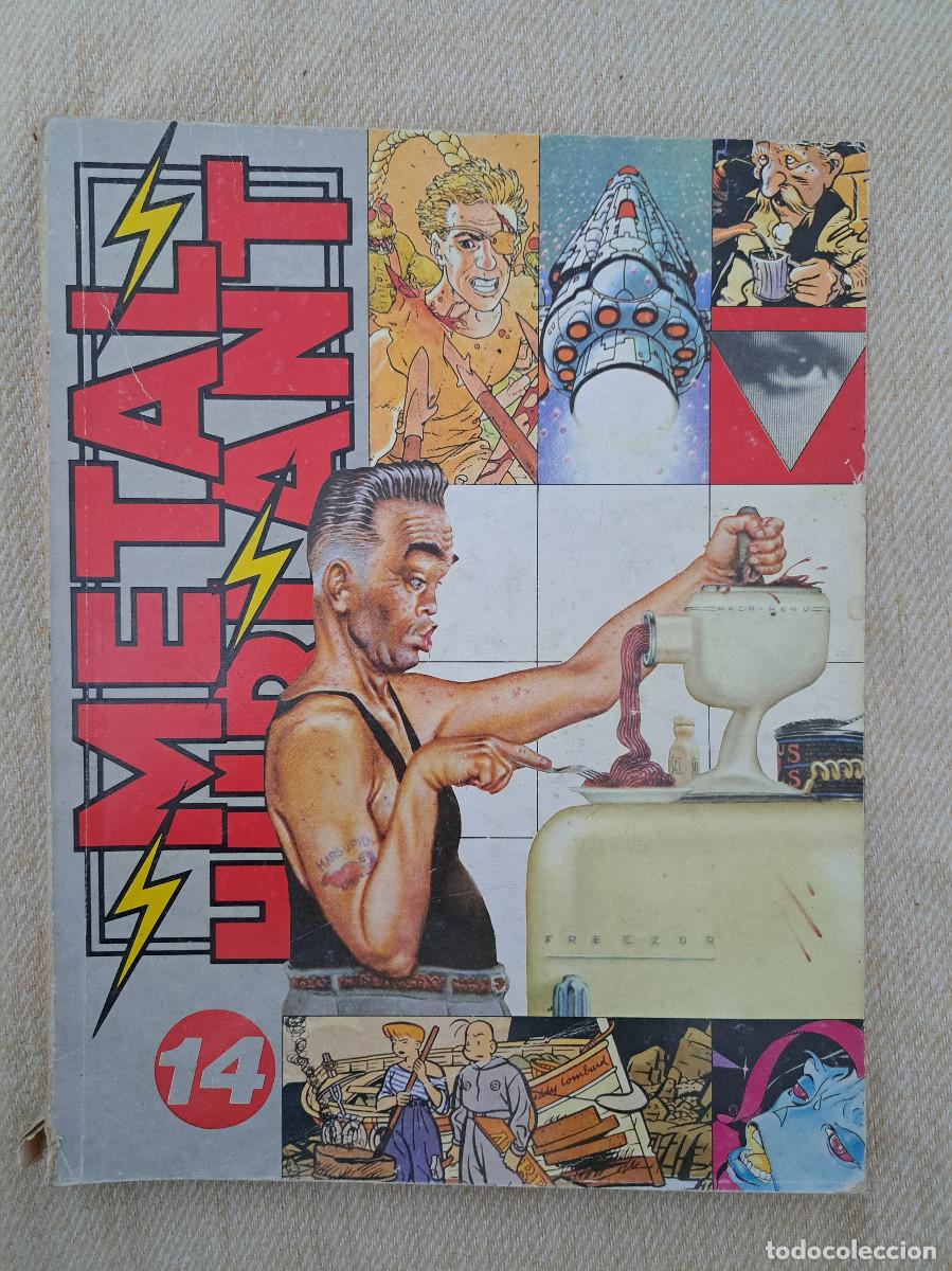 C&oacute;mics: Metal hurlant n&ordm; 14 (retapado 42, 43 y 44)