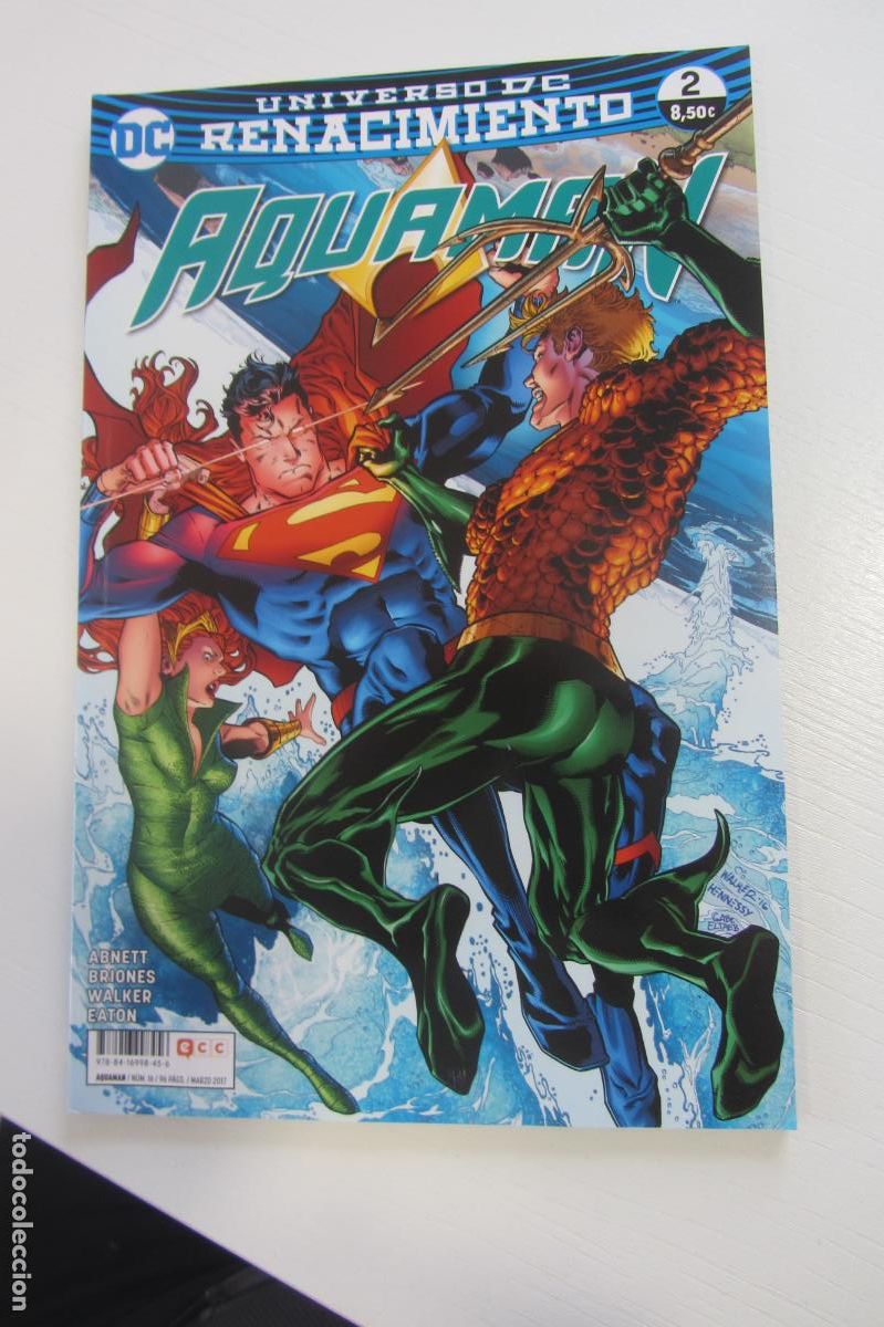 C&oacute;mics: AQUAMAN UNIVERSO DC RENACIMIENTO. N&ordm; 2. 2017 DC COMICS - ECC arx281