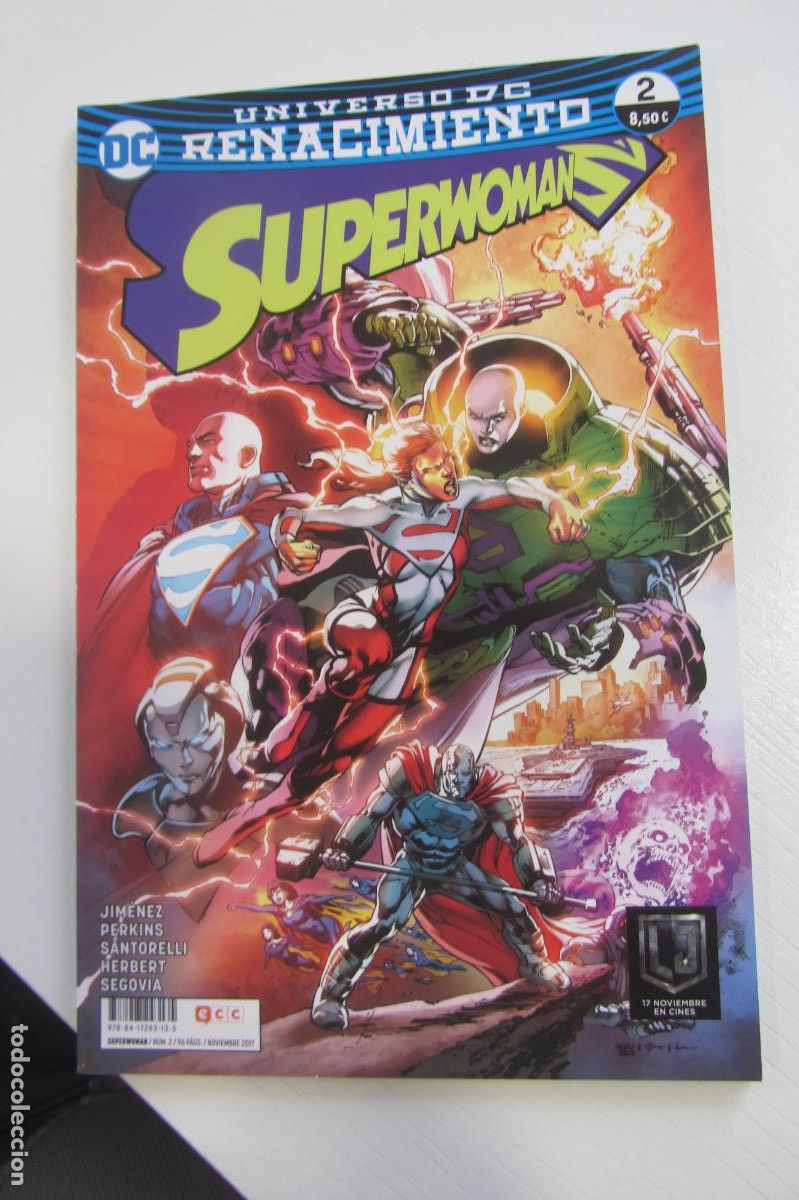 C&oacute;mics: SUPERWOMAN N&ordm; 2 - UNIVERSO DC RENACIMIENTO DC COMICS - ECC arx281