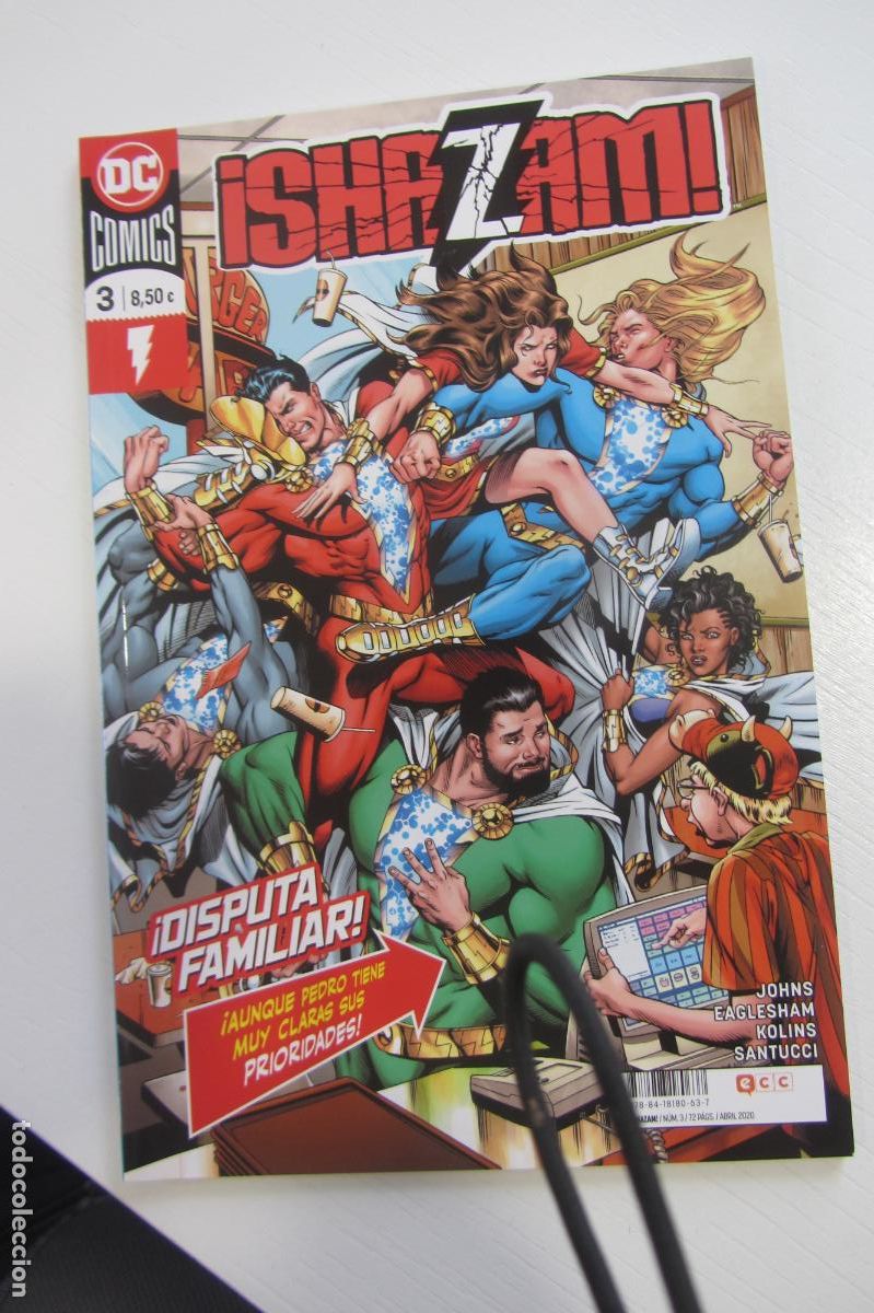 C&oacute;mics: SHAZAM&iexcl; n&ordm; 3 DE 5 2020. DC COMICS - ECC arx281