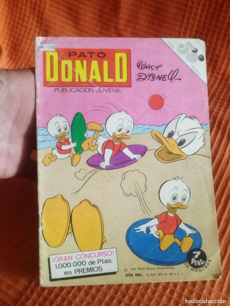 C&oacute;mics: Antiguo comic del Pato Donald N&deg; 173. Cl&aacute;sico a&ntilde;os 70. 50 a&ntilde;os. Walt Disney.