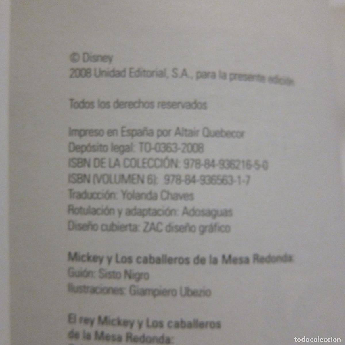 C&oacute;mics: LOS CABALLEROS DE LA MESA REDONDA - (DISNEY) COMIC - Foto 8