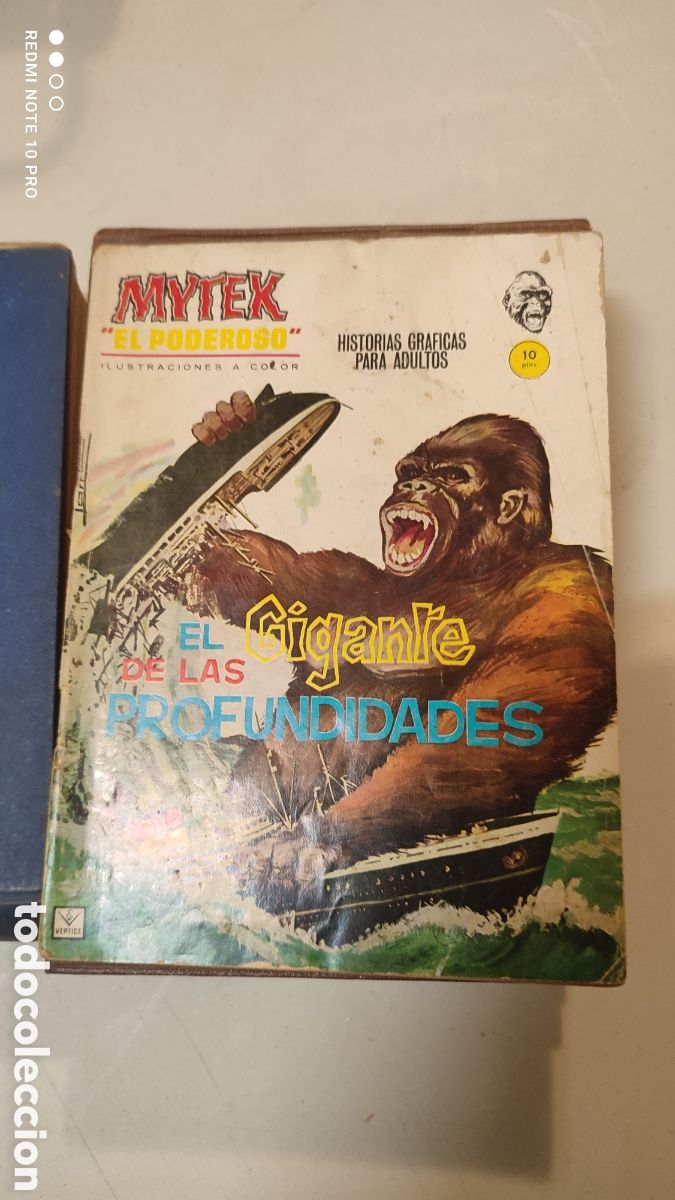 C&oacute;mics: MYTEX EL PODEROSO DE EDICIONES VERTICE