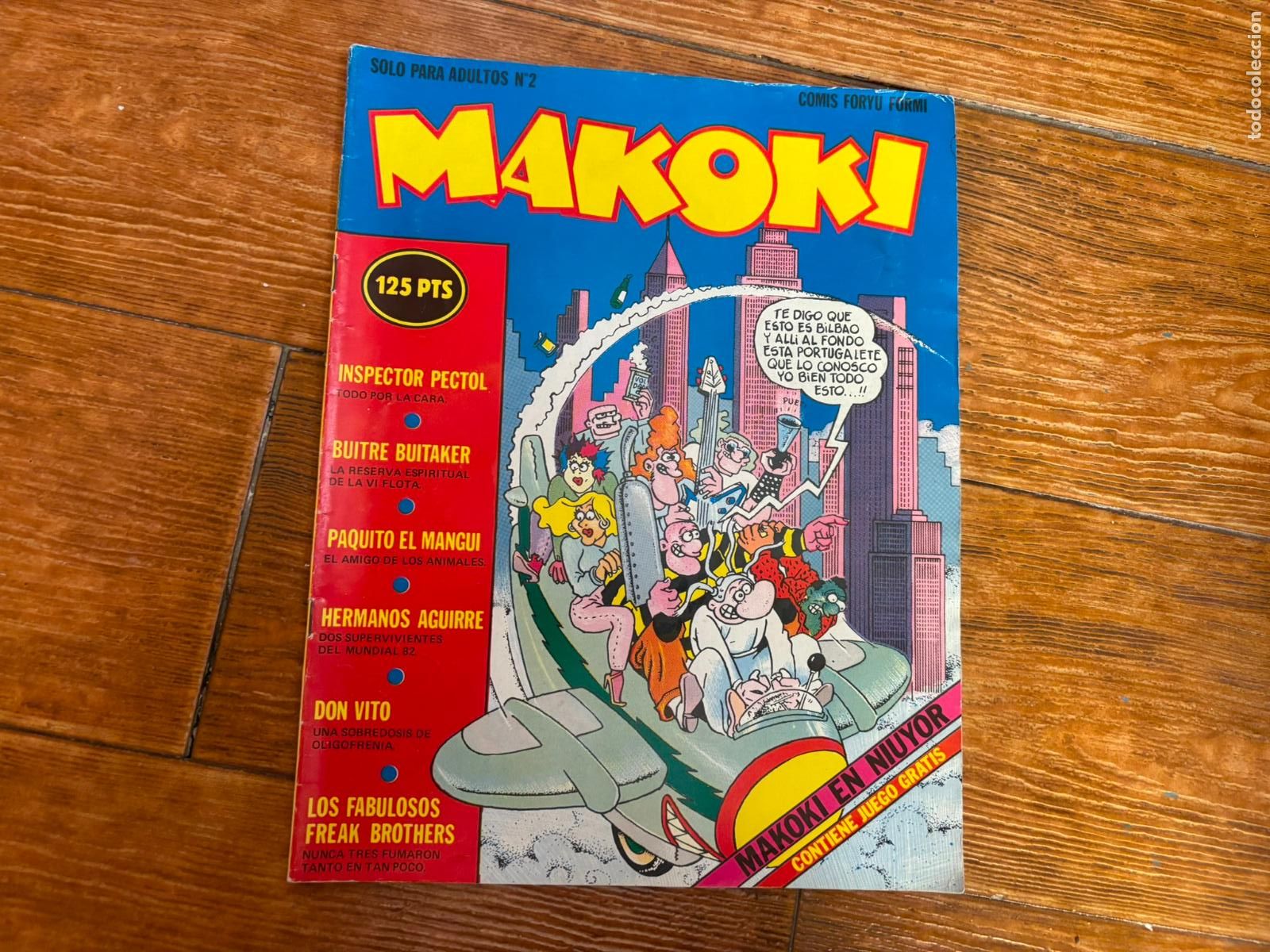 C&oacute;mics: MAKOKI, N&ordm; 2. MAKOKI EN NIUYOR. 1982
