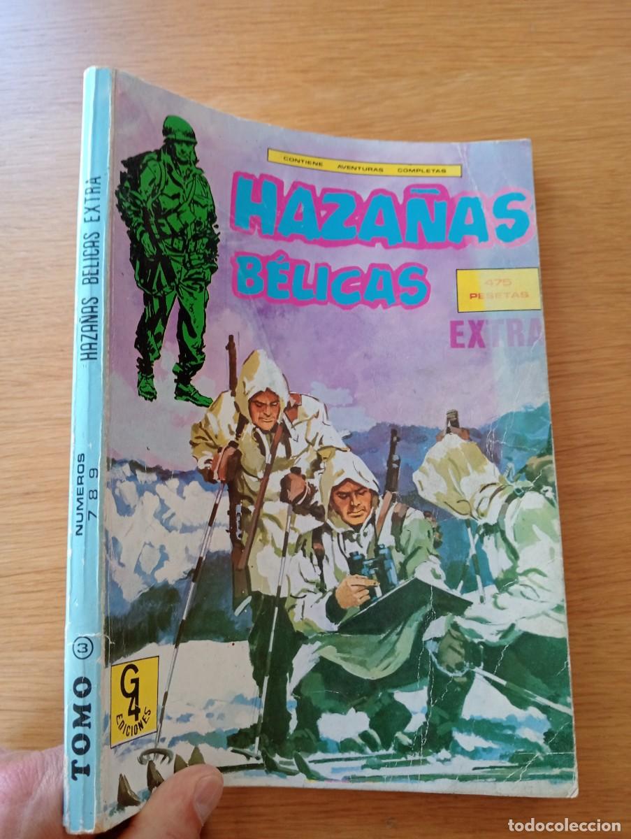 Fumetti: RETAPADO N.&ordm; 3 DE HAZA&Ntilde;AS B&Eacute;LICAS EXTRA (DE 7). DOS EJEMPLARES. R&Uacute;STICA. ED. G4. 1987.