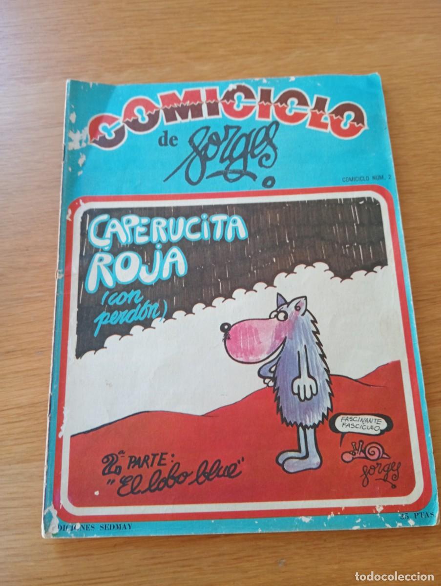C&oacute;mics: COMICICLO DE FORGES N.&ordm; 2 (DE 27). CAPERUCITA ROJA (CON PERD&Oacute;N). GRAPA. SEDMAY EDICIONES. 1974.