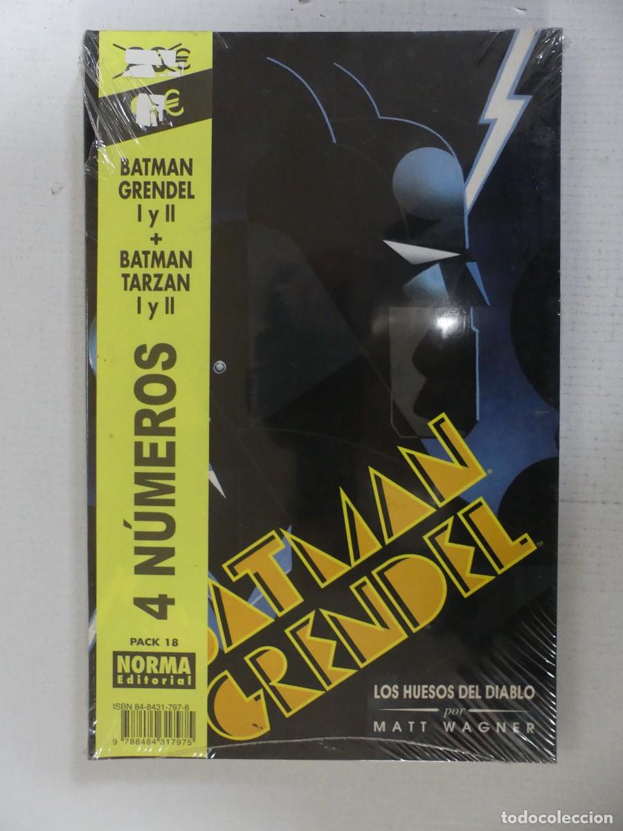 C&oacute;mics: PACK DE 4 COMICS BATMAN GRENDEL I Y II Y BATMAN Y TARZAN I Y II