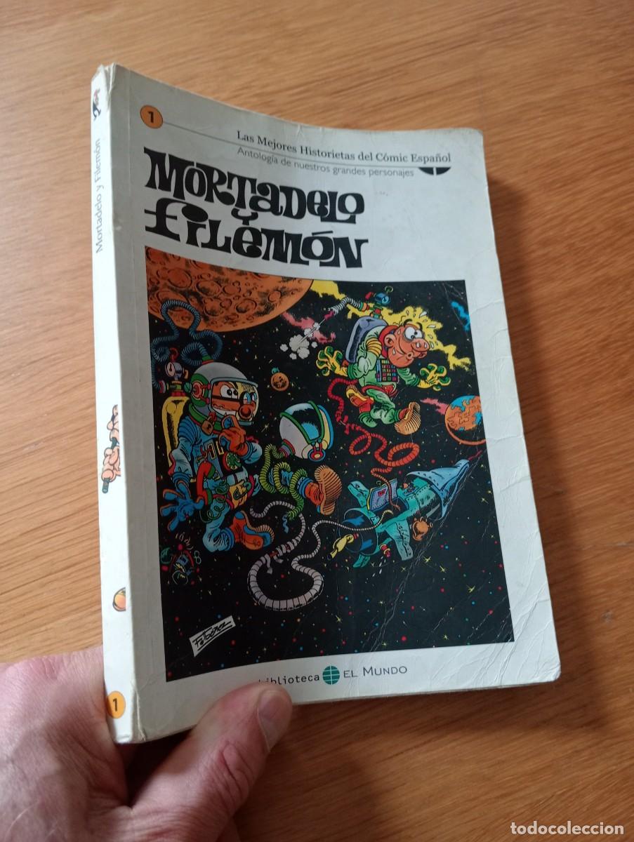 C&oacute;mics: LAS MEJORES HISTORIETAS DEL C&Oacute;MIC ESPA&Ntilde;OL N.&ordm; 1 (DE 40). MORTADELO Y FILEM&Oacute;N. R&Uacute;STICA. 2005.