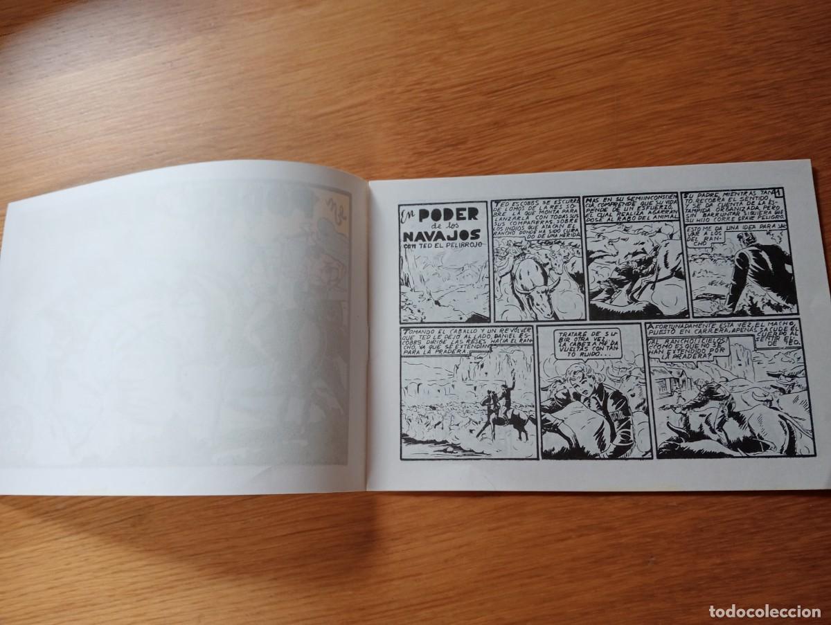 C&oacute;mics: TED EL PELIRROJO N.&ordm; 17 (DE 27). EN PODER DE LOS NAVAJOS. GRAPA. IBERC&Oacute;MIC. FACSIMIL. - Foto 3