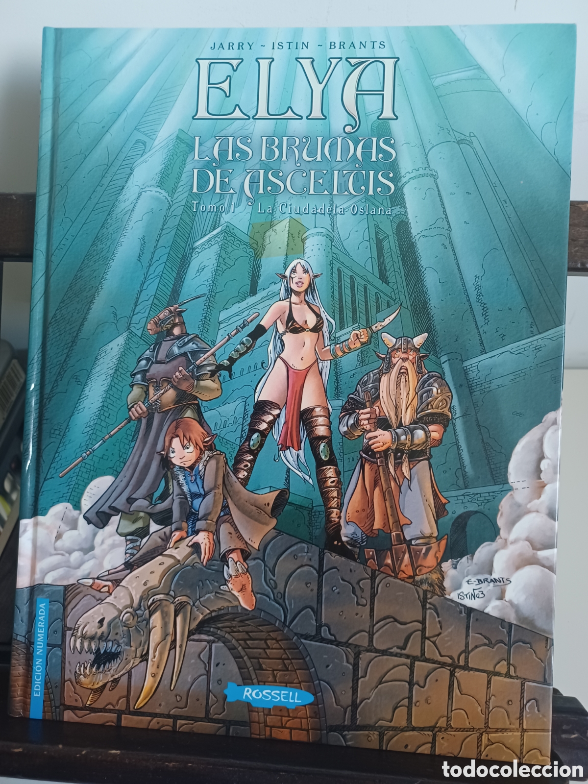 C&oacute;mics: Elya. Las brumas de Asceltis 1 La Ciudadela Oslana/ Rossell/ NUEVO A ESTRENAR