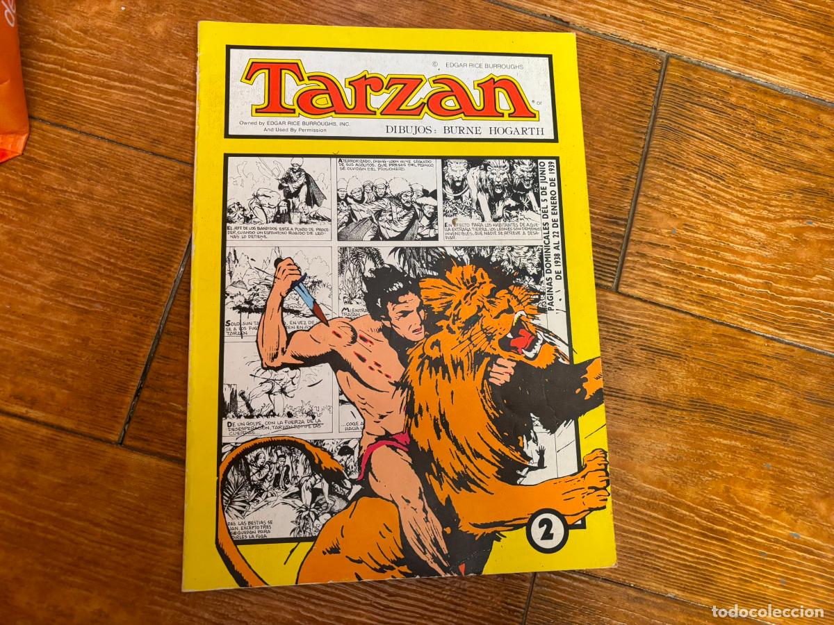 C&oacute;mics: TARZAN N&ordm; 2 POR BURNE HOGARTH PAGINAS DOMINICALES DE 1940. GRANDES CLASICOS DEL COMIC DEL PASADO