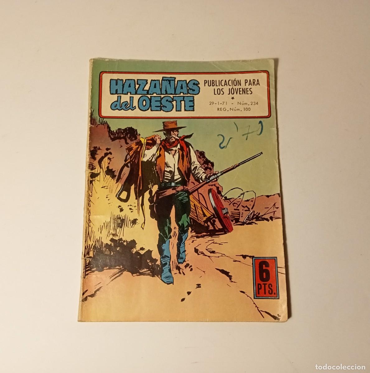 C&oacute;mics: 29/01/1971 - HAZA&Ntilde;AS DEL OESTE - N&ordm; 234