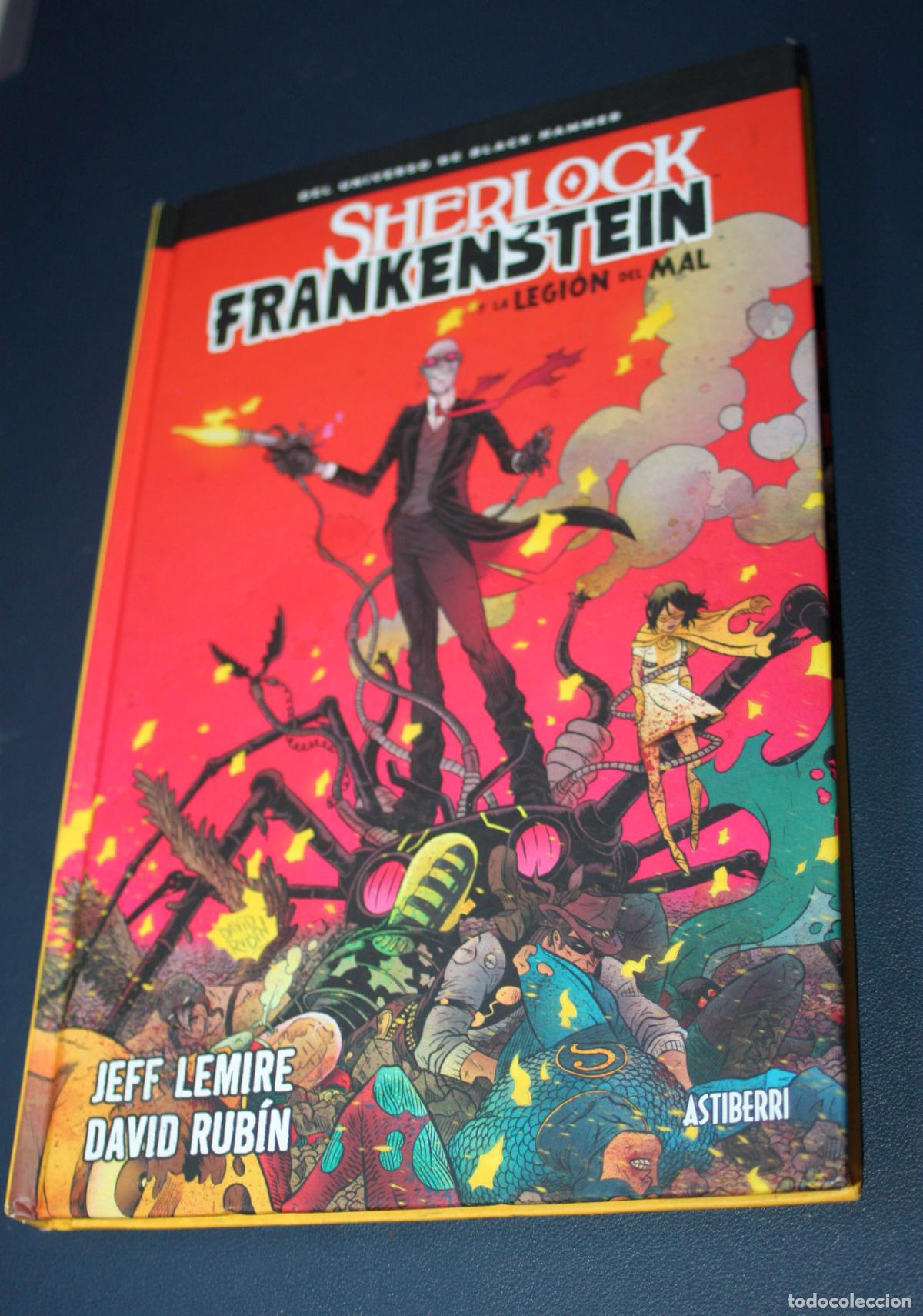 C&oacute;mics: Sherlock Frankenstein y la legi&oacute;n del mal (de de Jeff Lemire). LEER