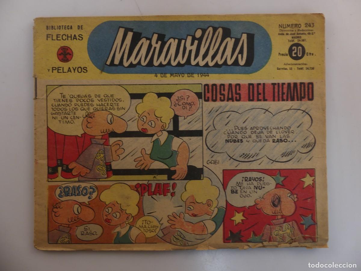 Comics : MARAVILLAS &ndash; BIBLIOTECA DE FLECHAS Y PELAYOS NUMERO 243