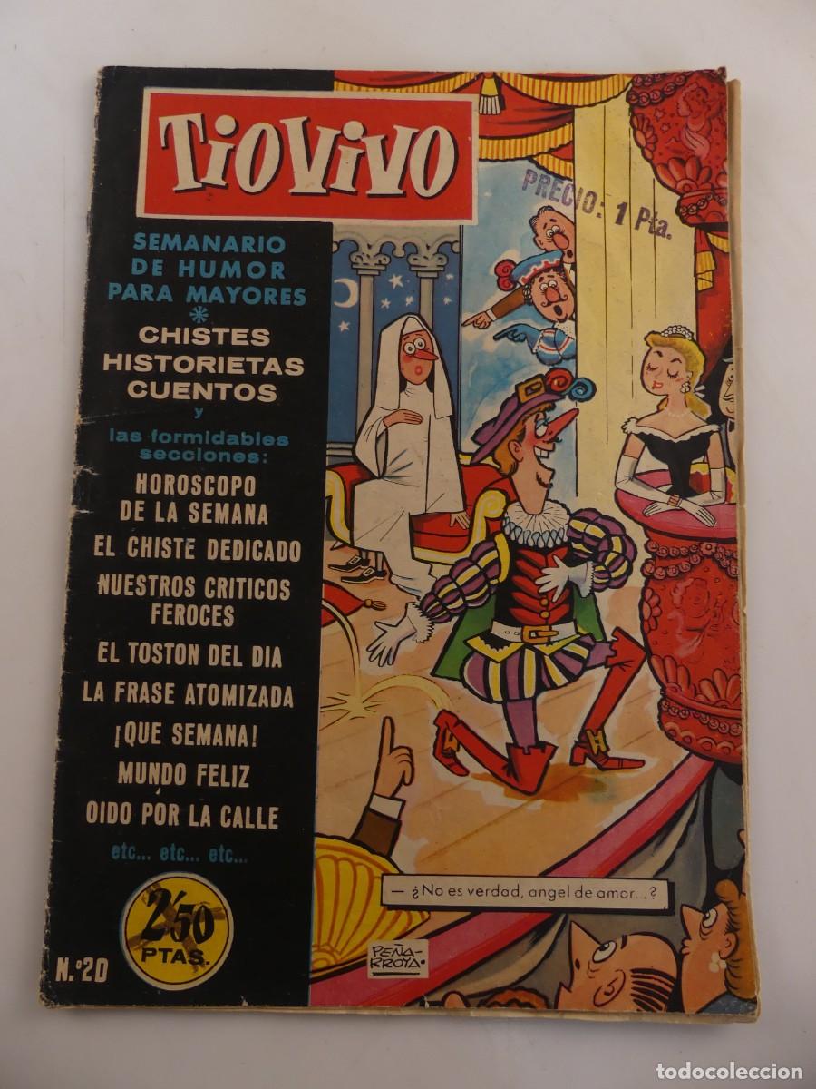 Comics : SEMANARIO DE HUMOR PARA MAYORES TIO VIVO NUMERO 20