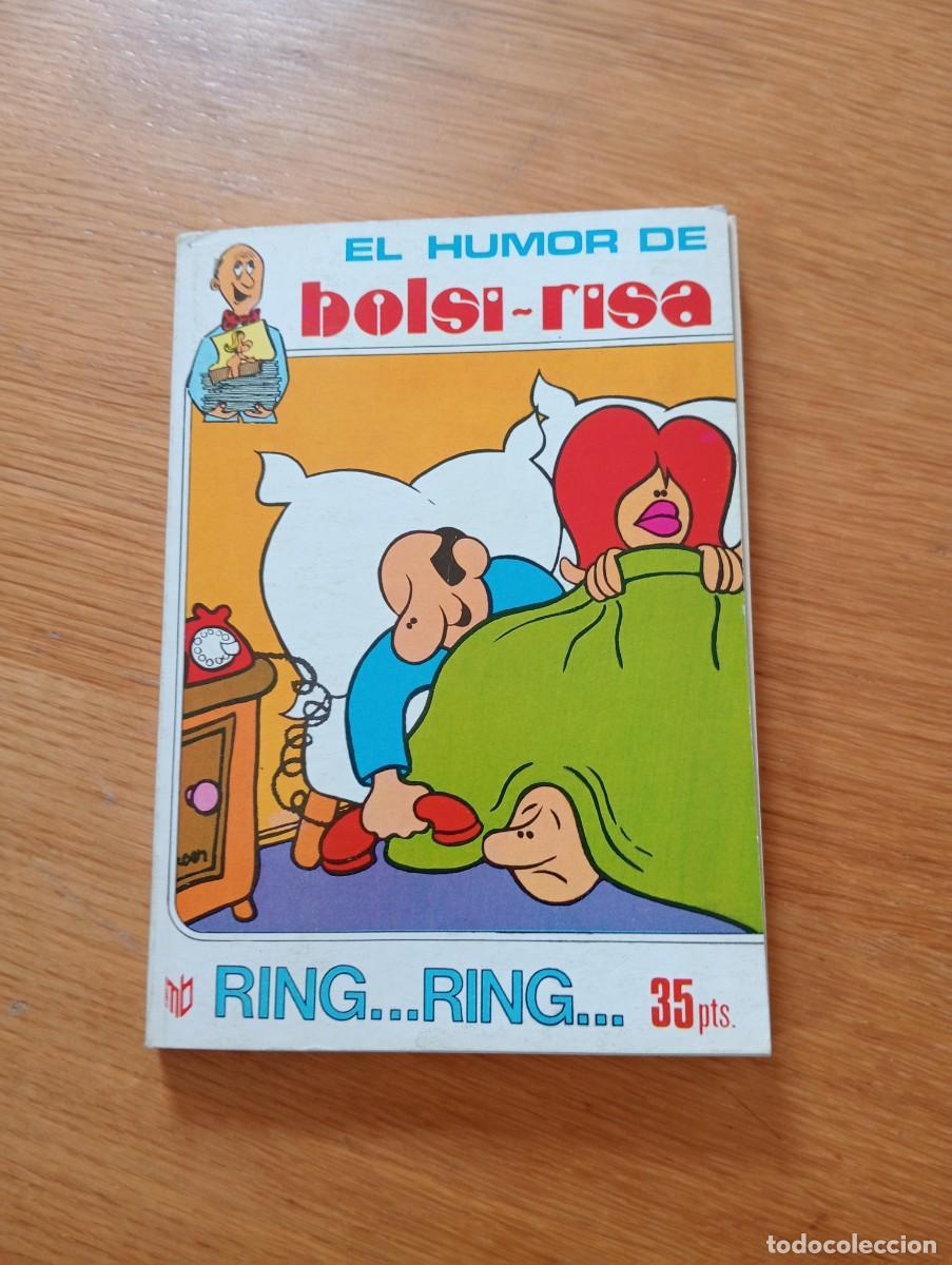 C&oacute;mics: EL HUMOR DE BOLSI &ndash; RISA N.&ordm; 3 (DE 15). RING&hellip; RING. R&Uacute;STICA. MARC BEN. 1976. - Foto 2