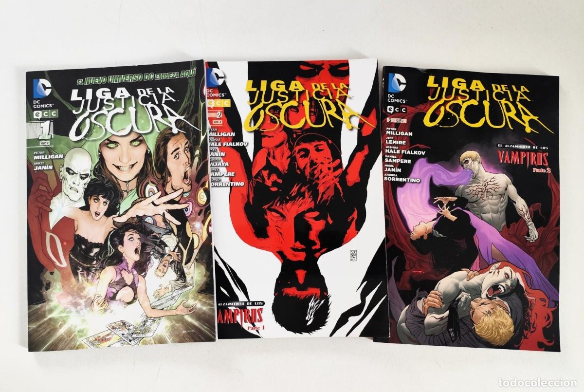 Fumetti: LIGA DE LA JUSTICIA OSCURA # 1-2-3 (PETER MILLIGAN & MIKE JANIN) ~ DC / ECC (2012)