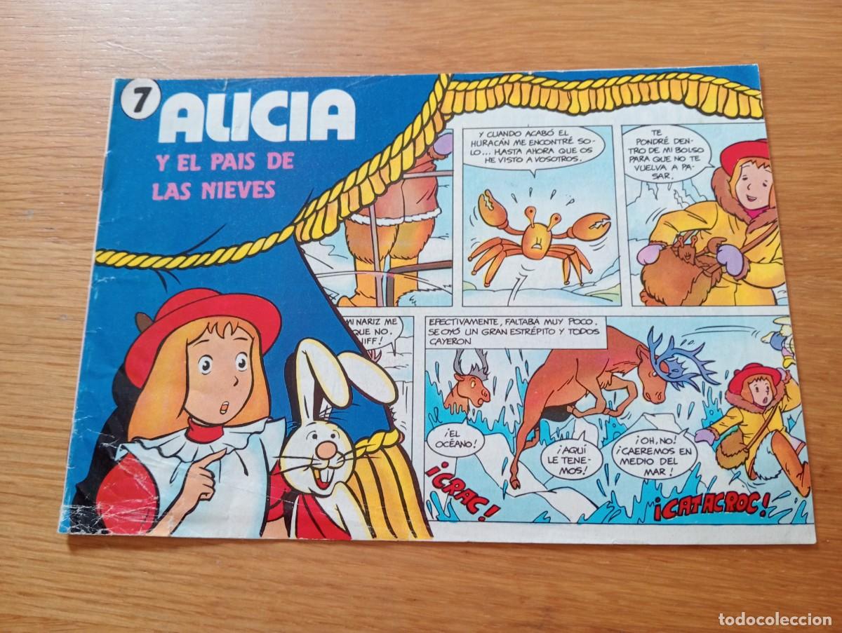 Comics : ALICIA N.&ordm; 7 (DE 12). EL PA&Iacute;S DE LAS NIEVES. GRAPA. GEPSA / CU&Eacute;TARA S.A. 1986.