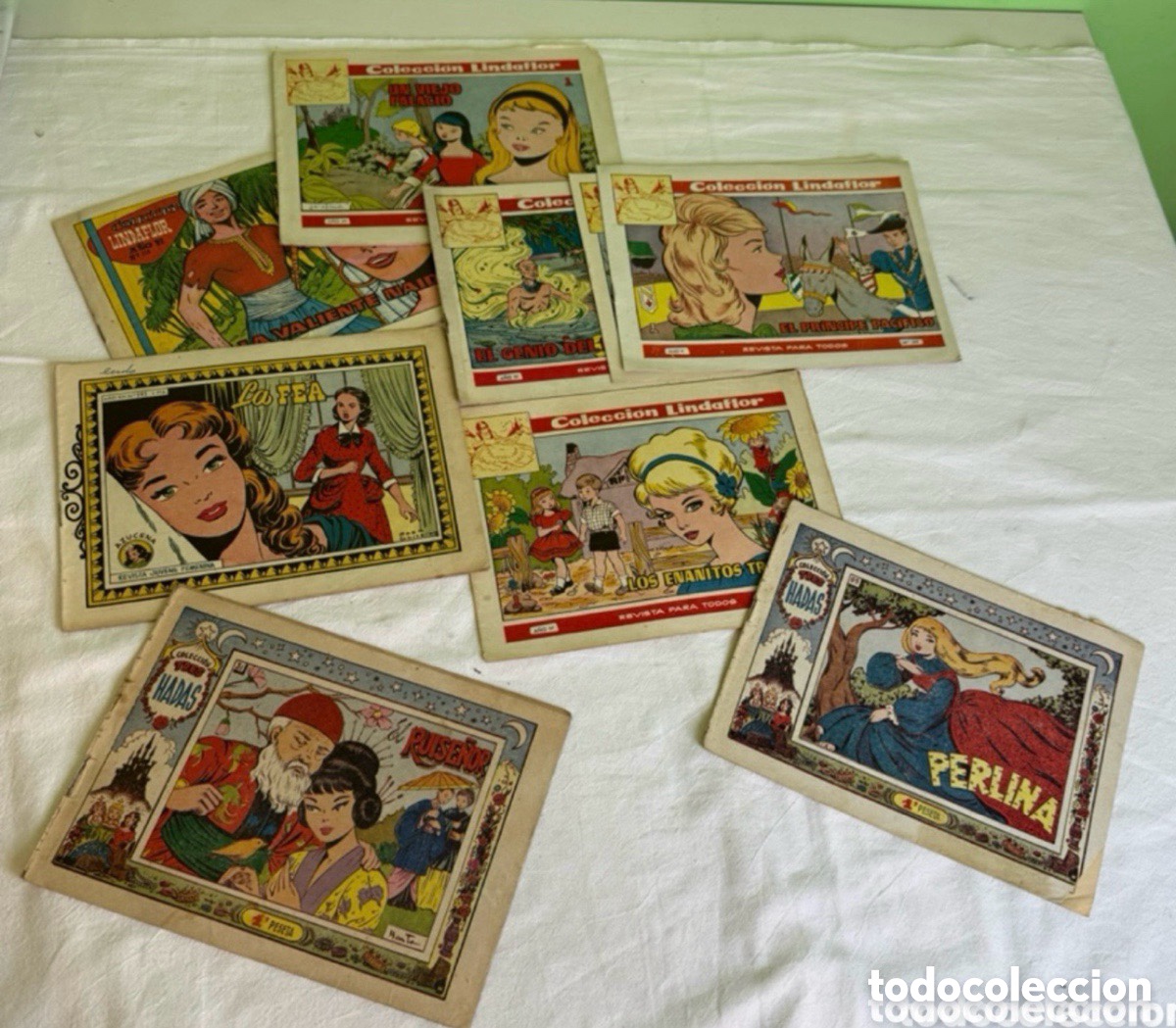 C&oacute;mics: Lote de 9 ejemplares tebeos originales variados.