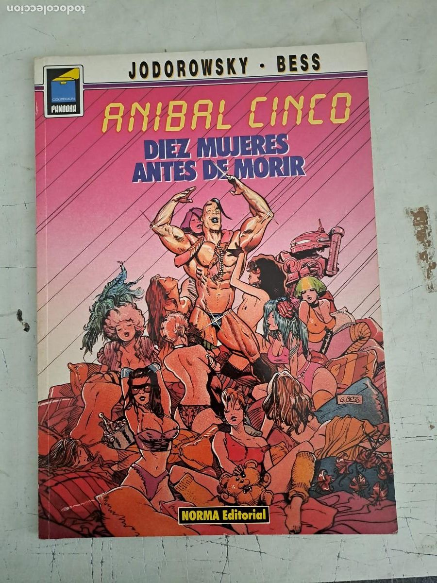 C&oacute;mics: An&iacute;bal cinco completa 2 n&uacute;meros, Norma en buen estado Bolsa DA