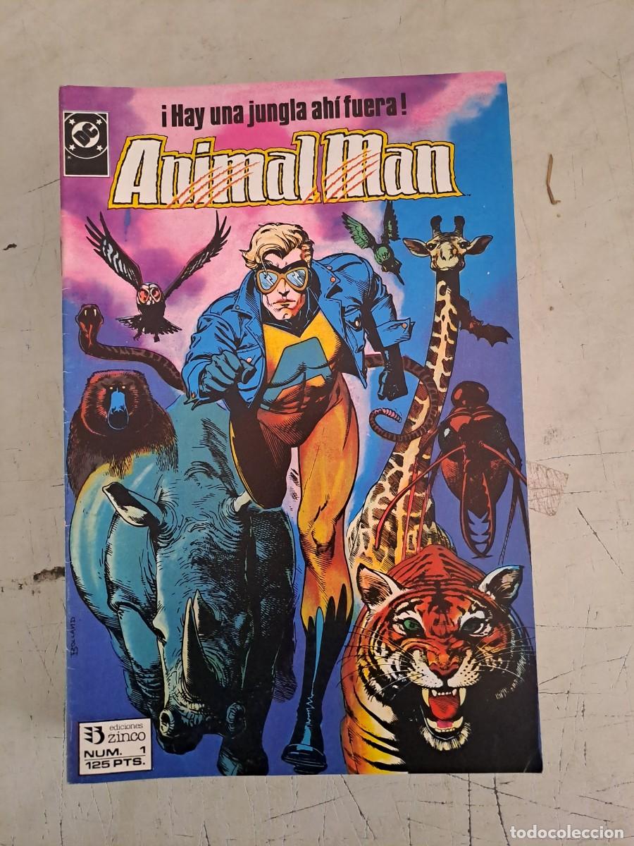 C&oacute;mics: Animal man completa 26 n&uacute;meros, Zinco en muy buen estado Bolsa DA