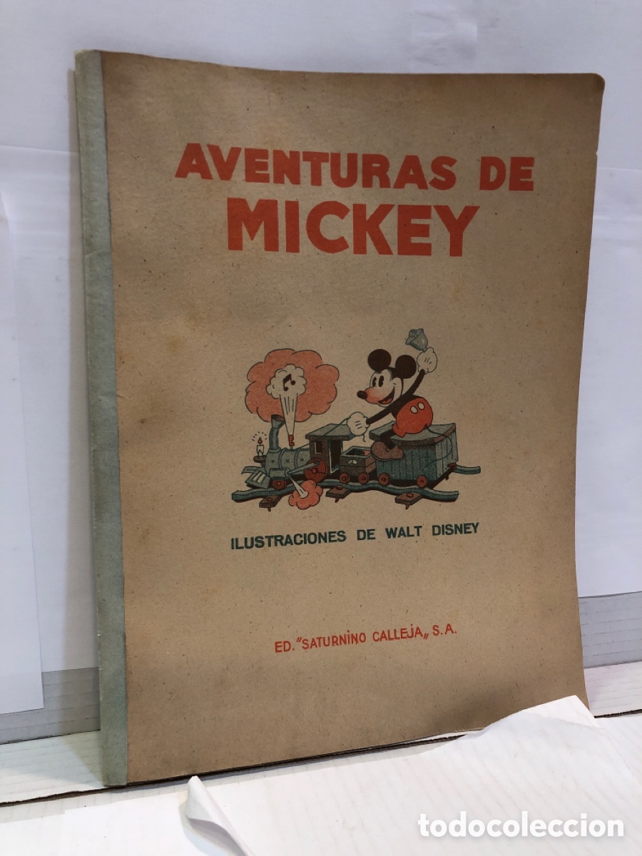 Fumetti: Aventuras de Mickey - Ilustraciones de Walt Disney