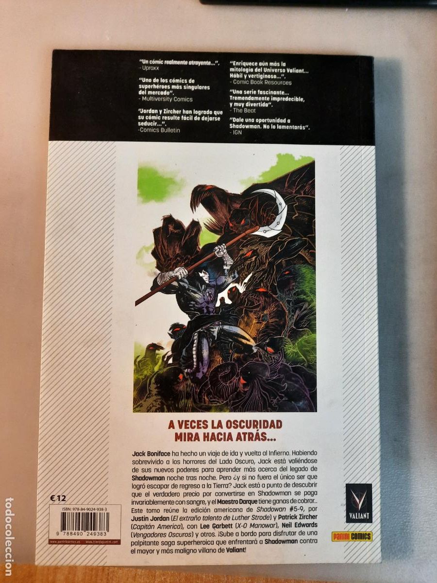 C&oacute;mics: SHADOWMAN: EL JUICIO DE DARQUE - VALIANT - Foto 3