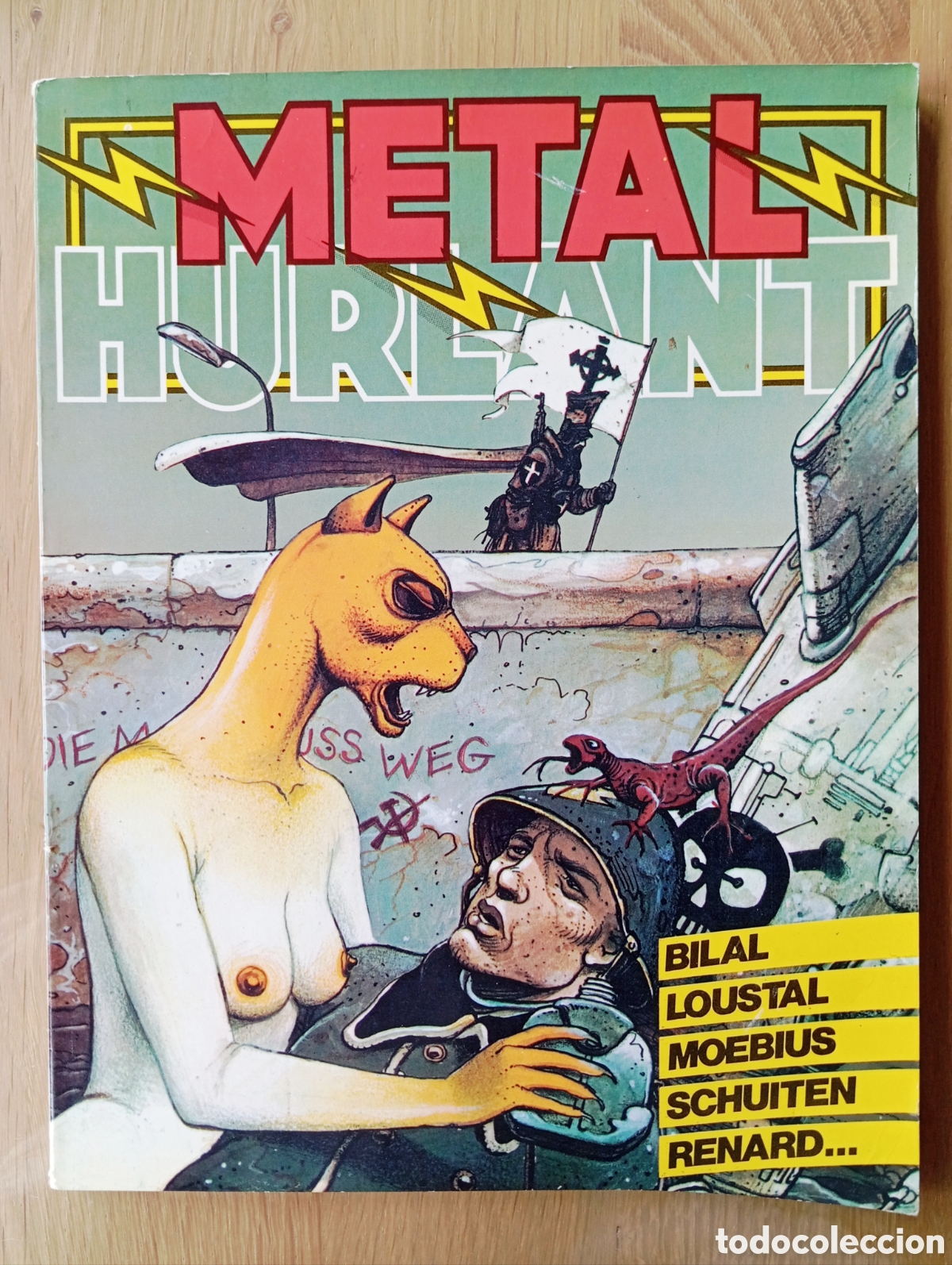 C&oacute;mics: COMIC METAL HURLANT N&Uacute;MERO 10 BILAL LOUSTAL MOEBIUS RENARD 98 P&Aacute;GINAS VER &Iacute;NDICE