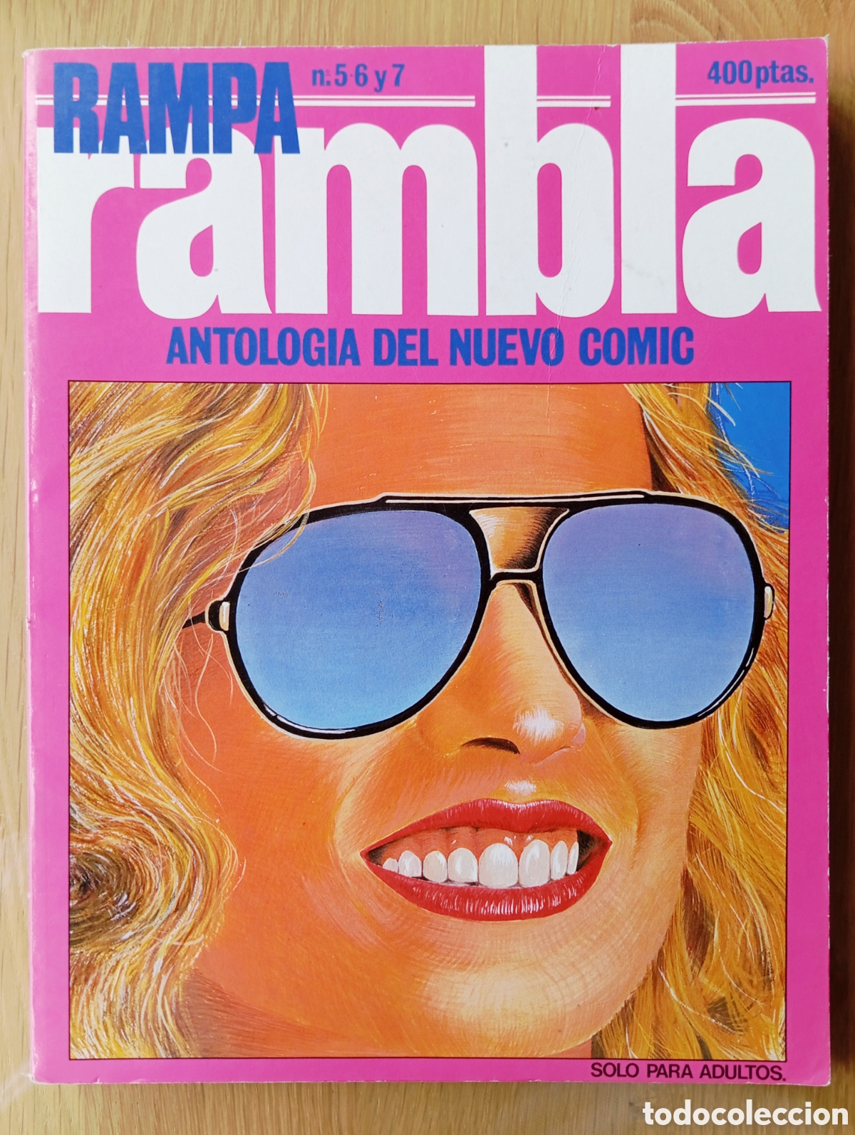 C&oacute;mics: COMIC RAMPA RAMBLA N&Uacute;MEROS 5 6 Y 7 1984 VER PORTADAS E &Iacute;NDICES