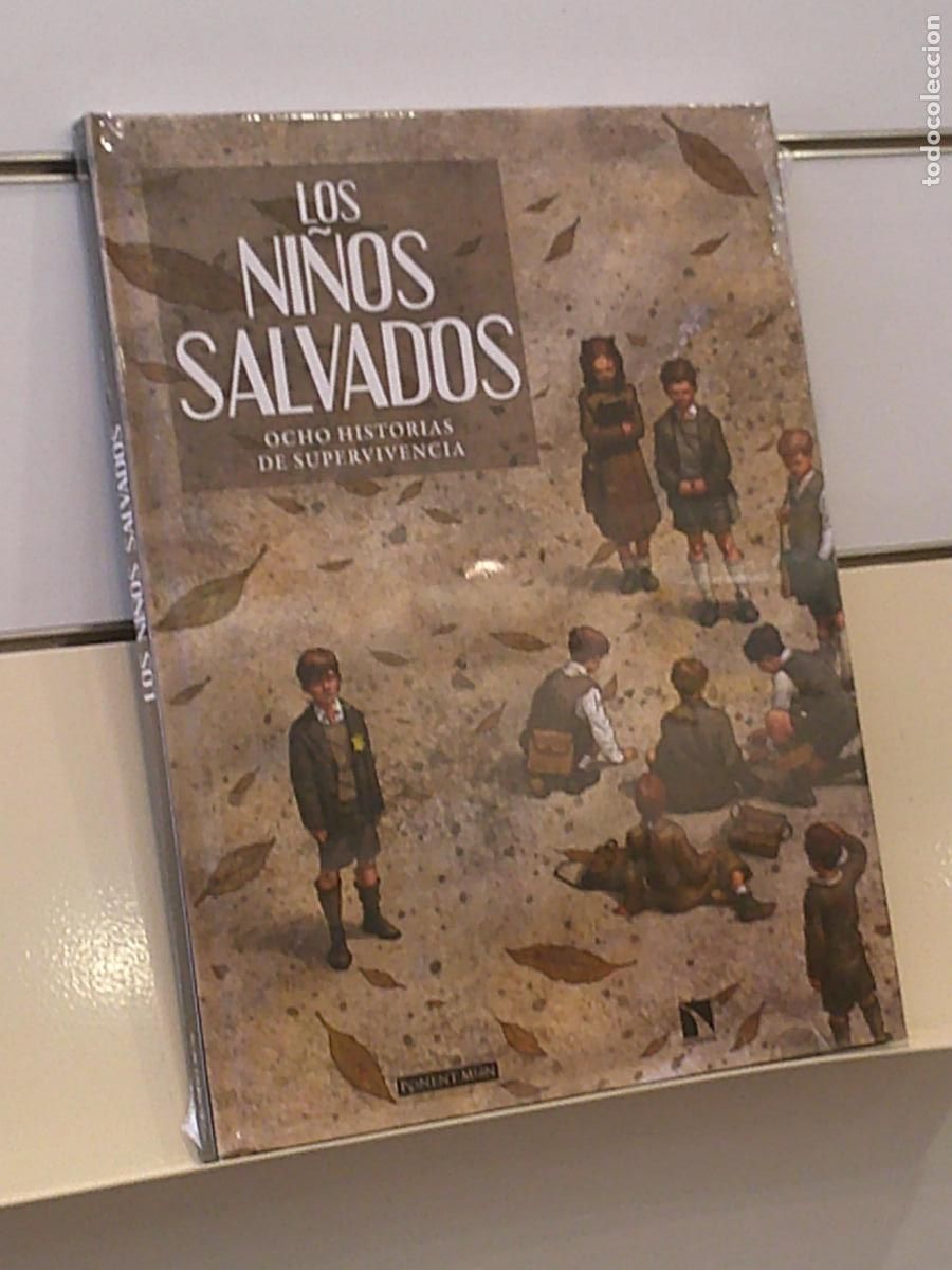 C&oacute;mics: LOS NI&Ntilde;OS SALVADOS HISTORIAS DE SUPERVIVENCIA TOMO TAPA DURA - PONENT MON OFERTA