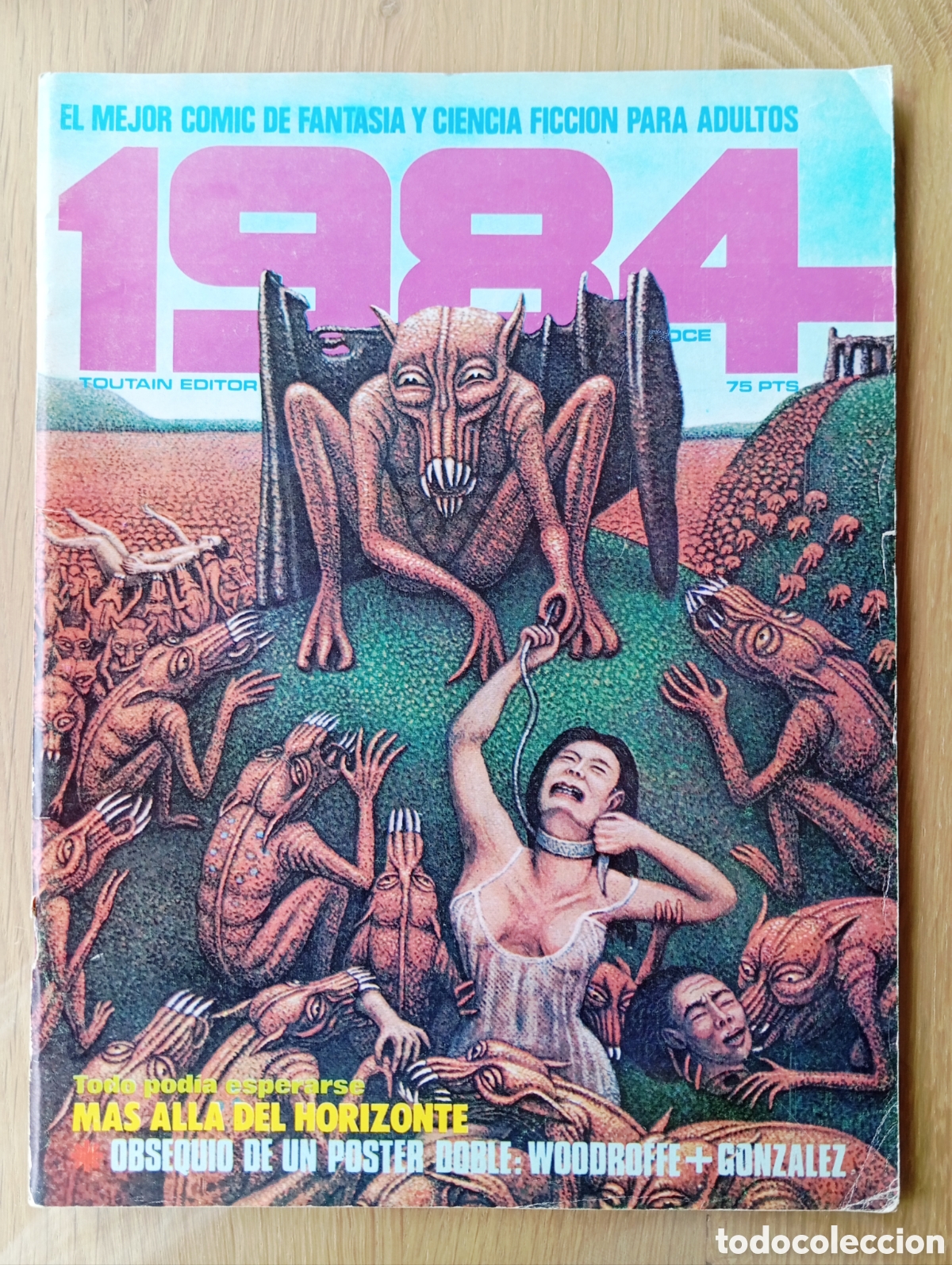 C&oacute;mics: COMIC 1984 FANTAS&Iacute;A CIENCIA FICCI&Oacute;N TOUTAIN N&Uacute;MERO 12 VER &Iacute;NDICE