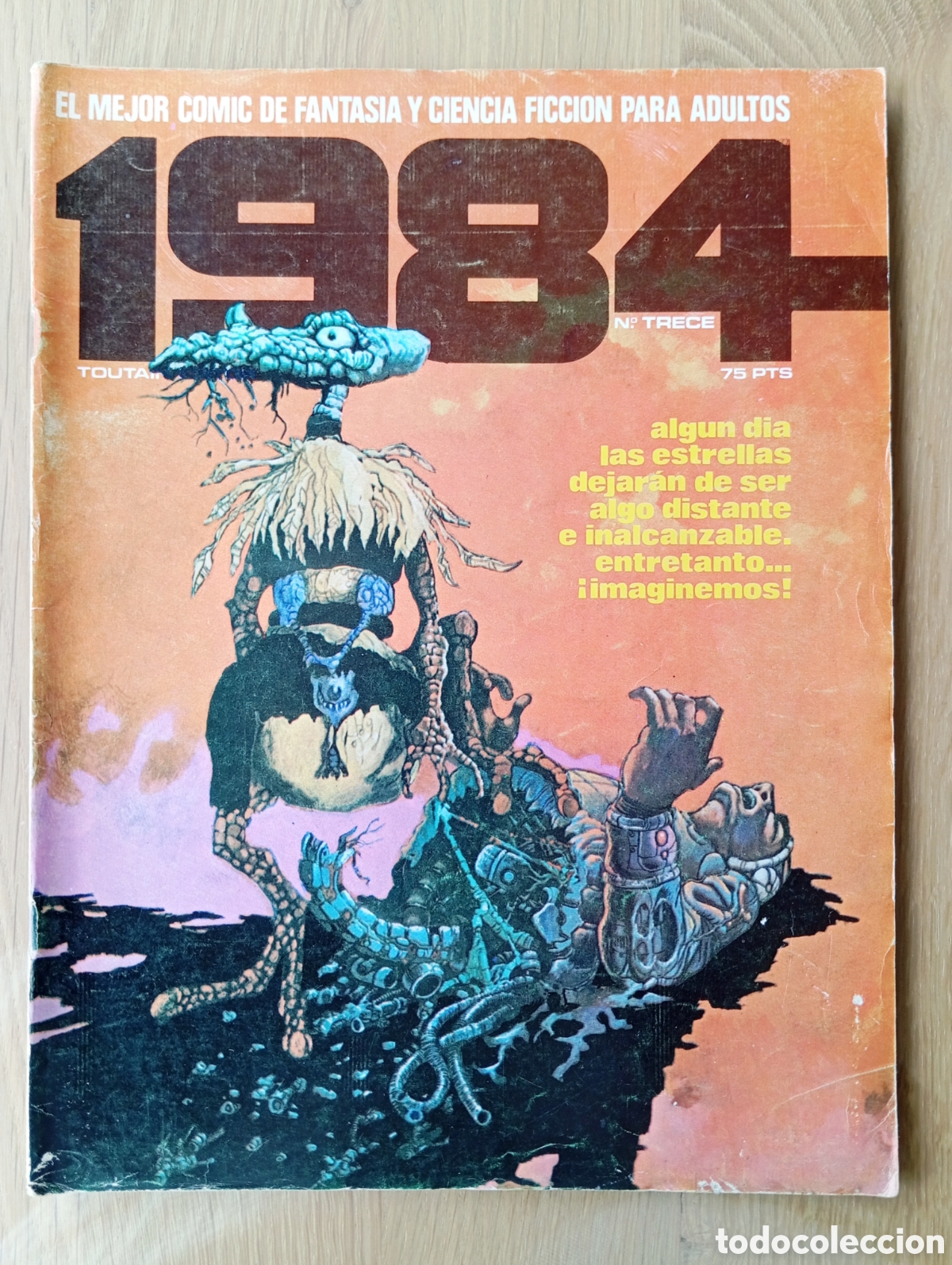 C&oacute;mics: COMIC 1984 FANTAS&Iacute;A CIENCIA FICCI&Oacute;N TOUTAIN N&Uacute;MERO 13 VER &Iacute;NDICE
