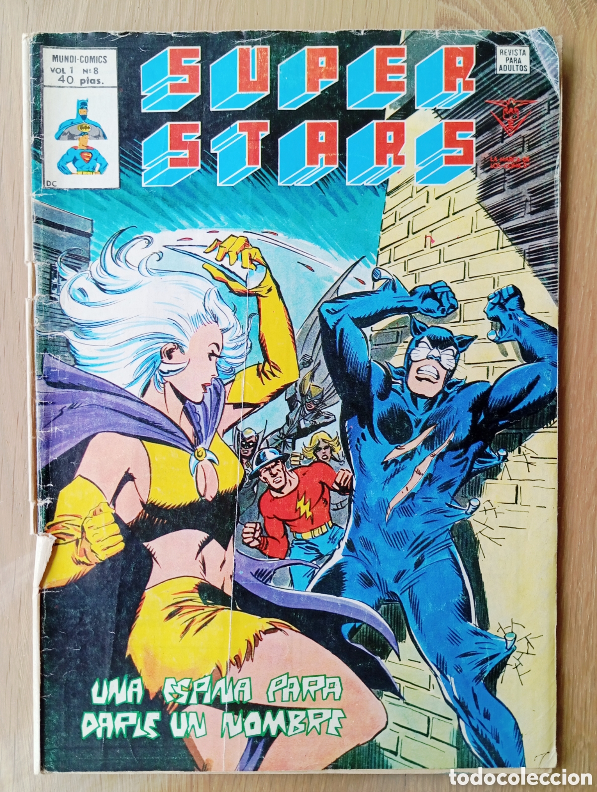 C&oacute;mics: COMIC SUPER STARS MUNDI VOL. 1 N&ordm; 8 V&Eacute;RTICE 1979