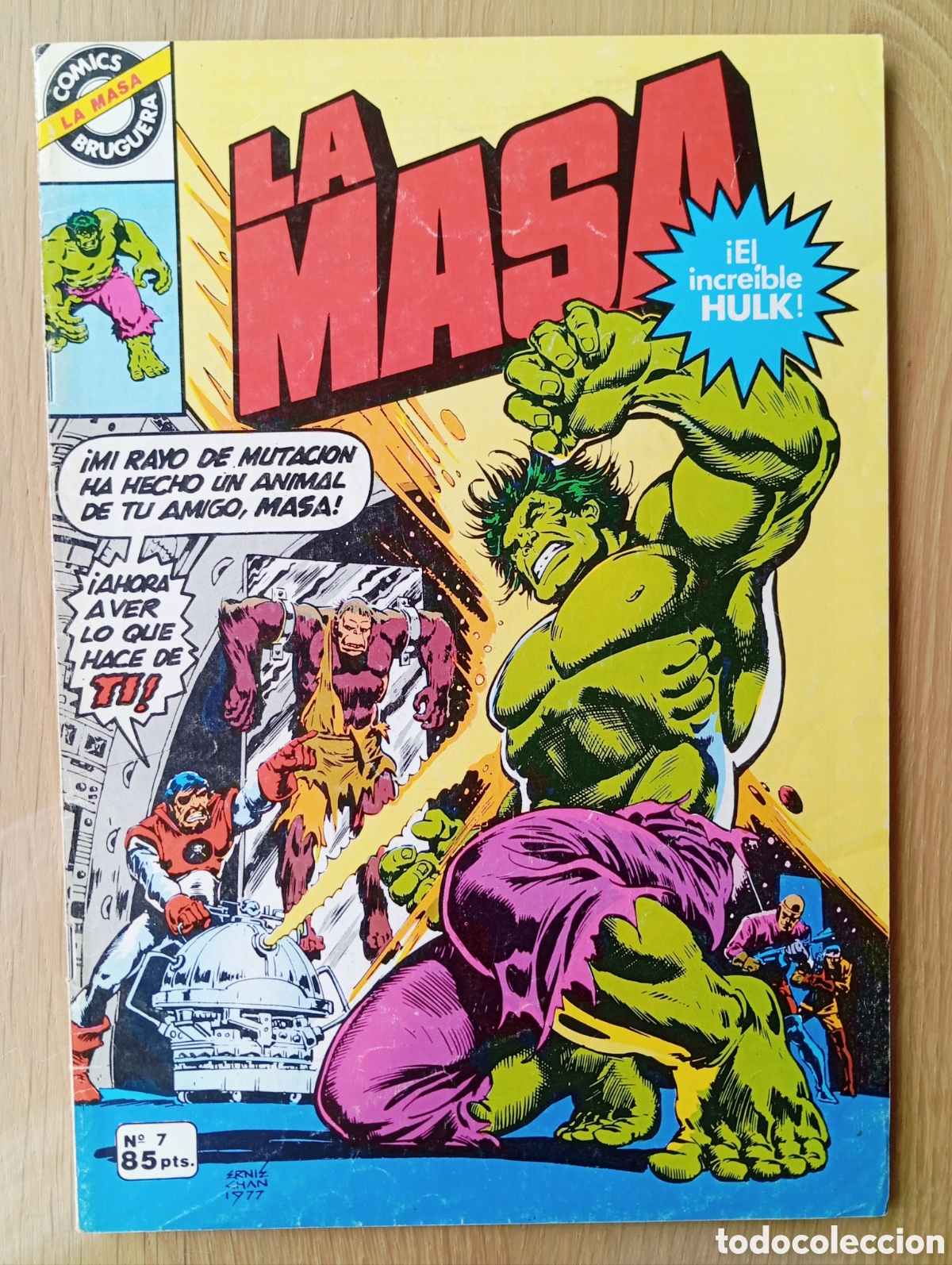 C&oacute;mics: COMIC LA MASA BRUGUERA HULK N&Uacute;MERO 85