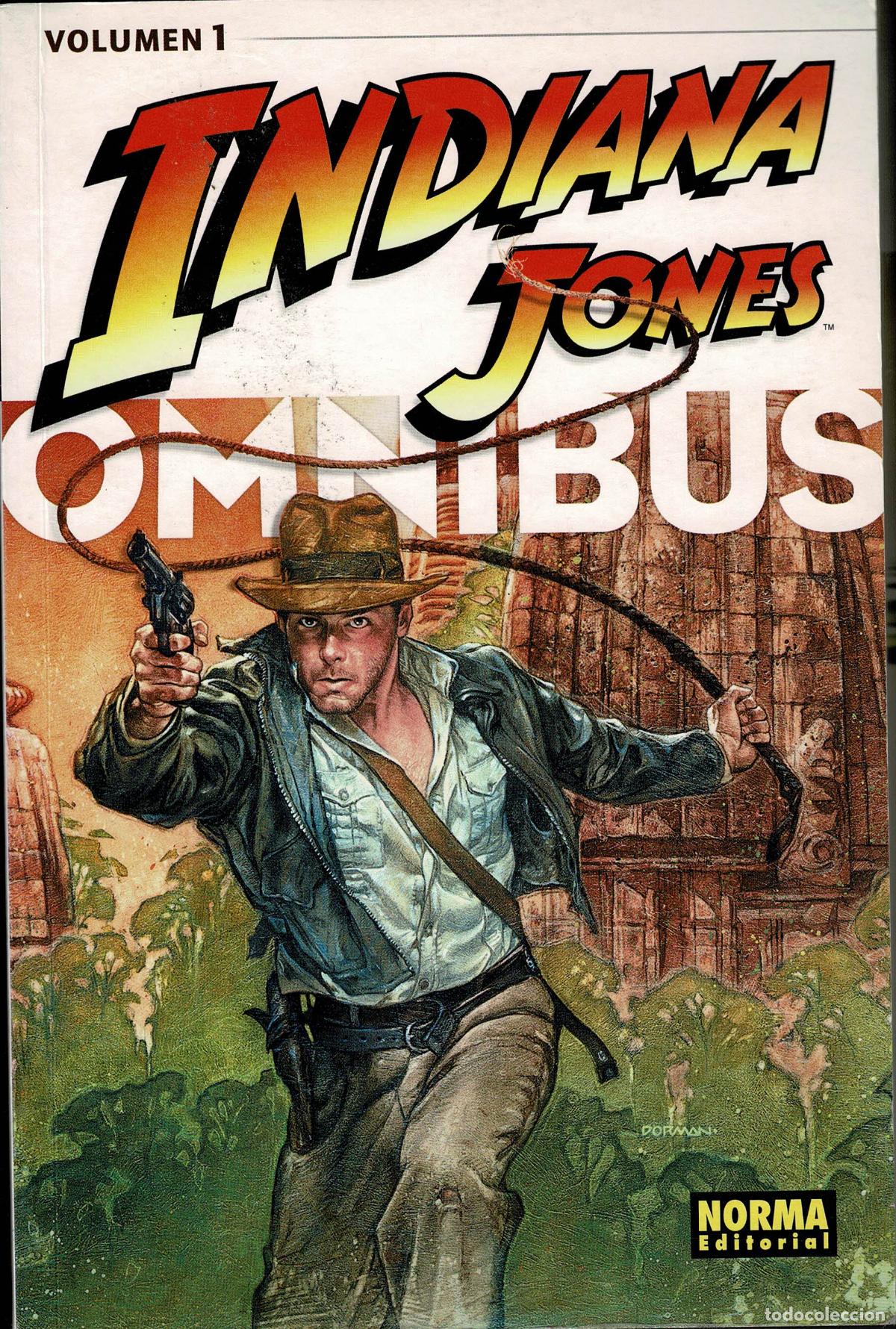 C&oacute;mics: Indiana Jones Omnibus vol. 1. Norma editorial.procede biblioteca