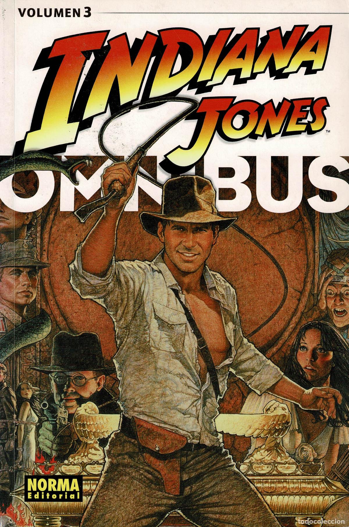 C&oacute;mics: Indiana Jones Omnibus vol. 3. Norma editorial.procede biblioteca
